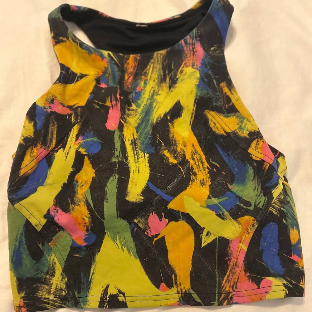 Lululemon racerback crop top